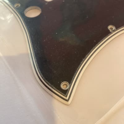 5 ply Wide Bevel Black/White Pickguard for Gibson SG Custom 3 Pickup Made In USA by WD image 4