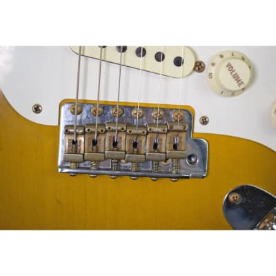 Fender 57 Stratocaster Custom Shop Relic 2-color sunburst image 7