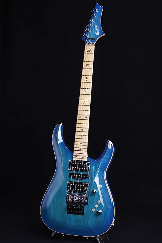 G LIFE GUITARS DSG PREMIUM ASH Royal Blue Turquoise (S/N:0121) (08/07)