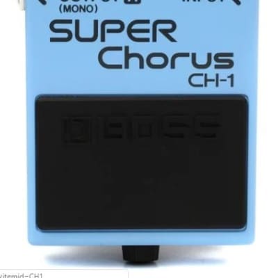 Boss CH-1 Stereo Super Chorus Electric Guitar Effect Effects Pedal image 1