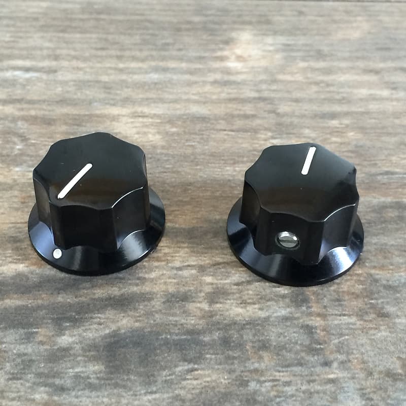 Fender Jaguar Bakelite Knob with Screw Reverb