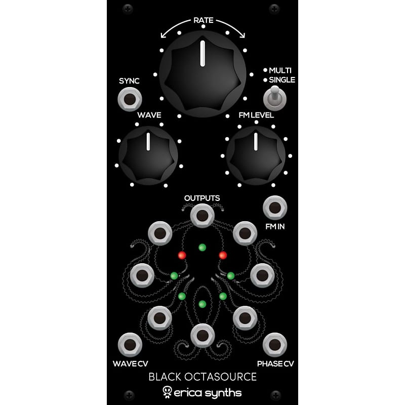 Erica Synths Black Octasource Eurorack LFO Module image 1