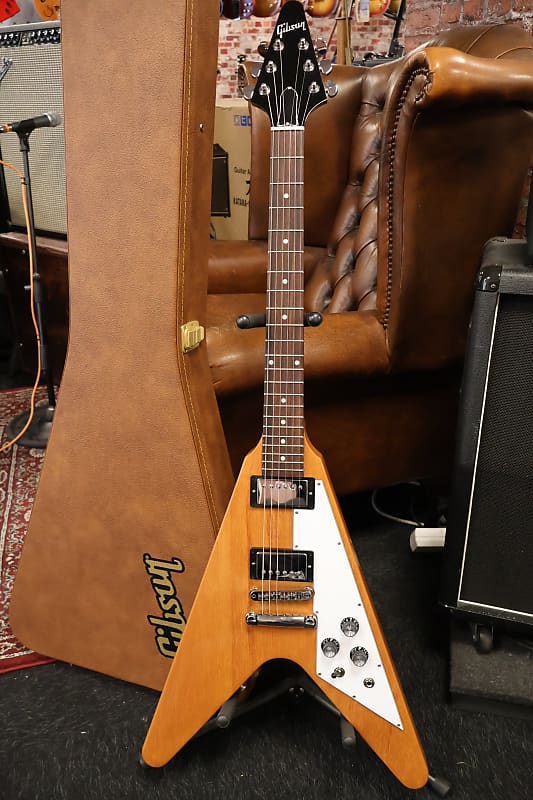 Gibson Flying V antique natural ほぼ新品 Gibson Flying High Again