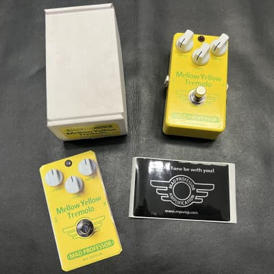 Mad Professor Mellow Yellow Tremolo Pedal Handwired Made in Finland. New! image 1