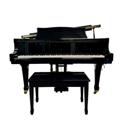Black Lacquer Weber WG-57 Baby Grand Piano image 1