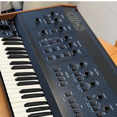 Oberheim OB-8 polyphonic vintage synthesizer 1983 +MIDI, revised!
