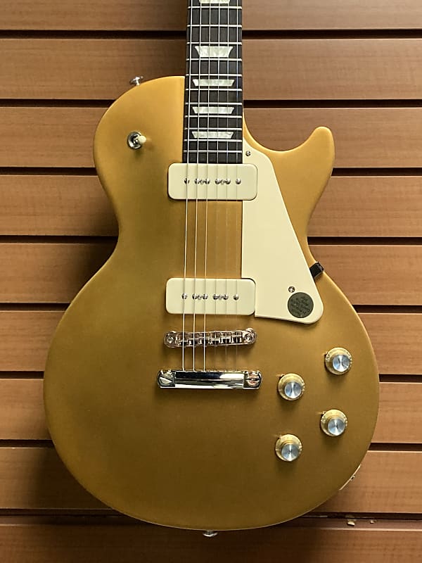 Gibson Les Paul Tribute P90 Gold Top 2017 w/Gibson Bag | Reverb