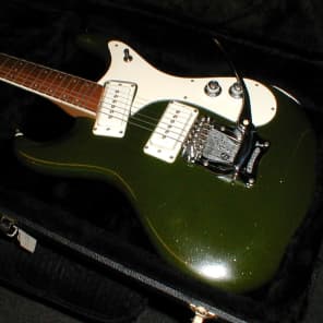 MOSRITE  1988 V88 DIAMOND MONEY GREEN  1988 USA GUITAR image 4