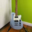 Reverend Double Agent OG  Metallic Silver Freeze (w/Free Shipping) Authorized Dealer