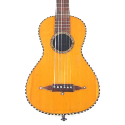 Guyot (Guiot) 1849 - Ladies' model Romantic guitar in Panormo style with smaller dimensions and excellent sound! image 1