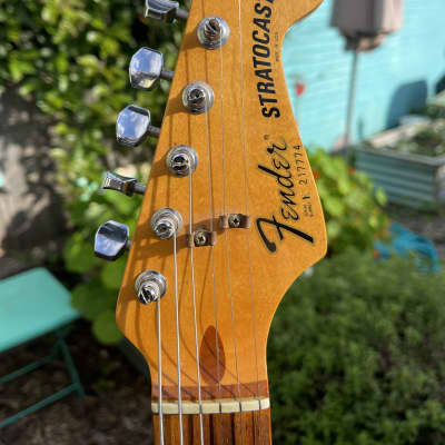 1982 Fender Stratocaster Dan Smith-era Sienna Burst Rosewood Near Mint!!! image 4