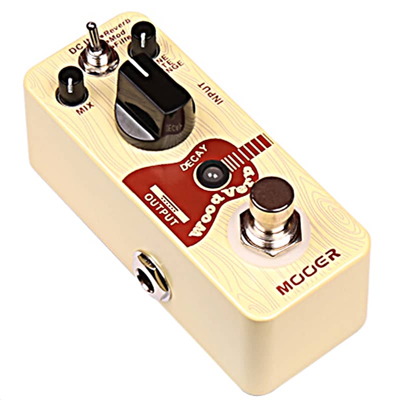 Mooer Woodverb Acoustic Guitar Reverb Micro Guitar Effects Pedal image 1