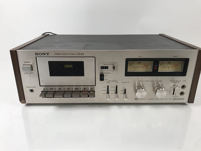 Sony TC-K3 Vintage Stereo Cassette Deck | Reverb
