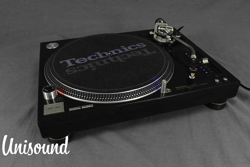 Technics SL-1200MK5G Black direct drive DJ turntable in Very Good condition image 1