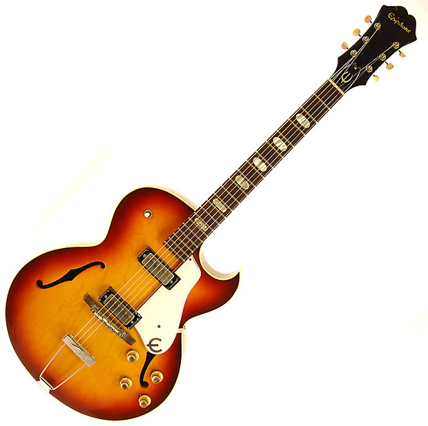 Vintage 1965 Epiphone E452TD Sorrento Electric Guitar - Sunburst