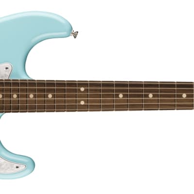 Fender  Limited Edition Tom Delonge Stratocaster®, Rosewood Fingerboard, Daphne Blue image 3
