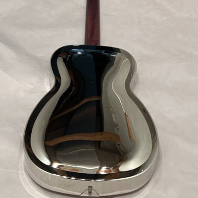 Recording King RM-998-D Style-0 Chicken Feet Resonator Guitar 2023 Nickel-Plated Bell Brass image 3