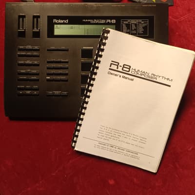 Roland R-8 MKII Human Rhythm Composer 1990s - Black