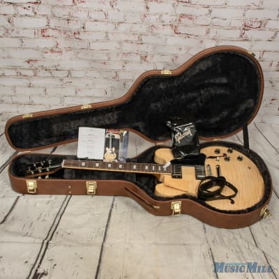 USED Gibson ES-335 Figured Hollowbody Electric Guitar Antique Natural image 10