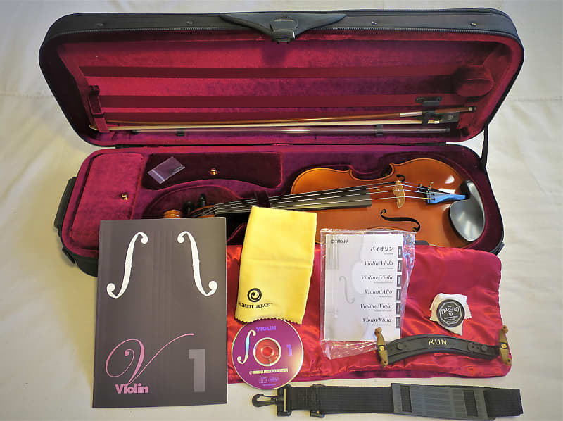 Yamaha V10G Violin (Advanced), 4/4 - Full Outfit - Excellent Sound image 1