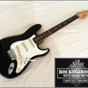 Fender Stratocaster Strange USA/Japan Export Model 1989 Black image 2