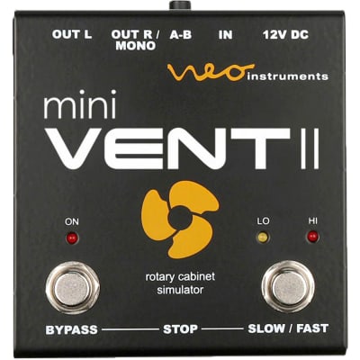 Neo Instruments Mini Vent II Rotary Speaker Simulator Pedal image 2
