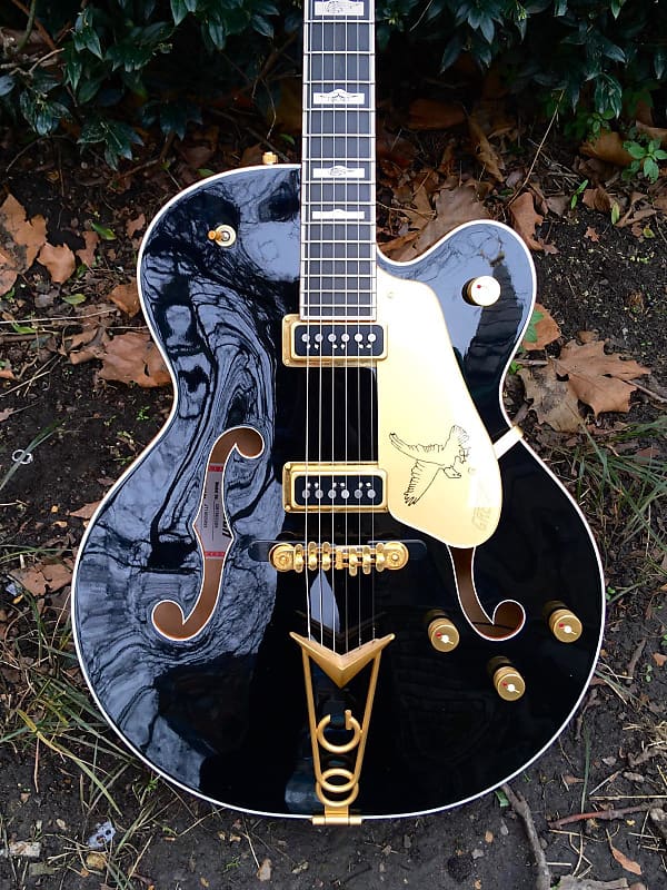 ギター Gretsch Black Falcon Gretsch Professional Falcon Hollow Body with Bigsby (Japan