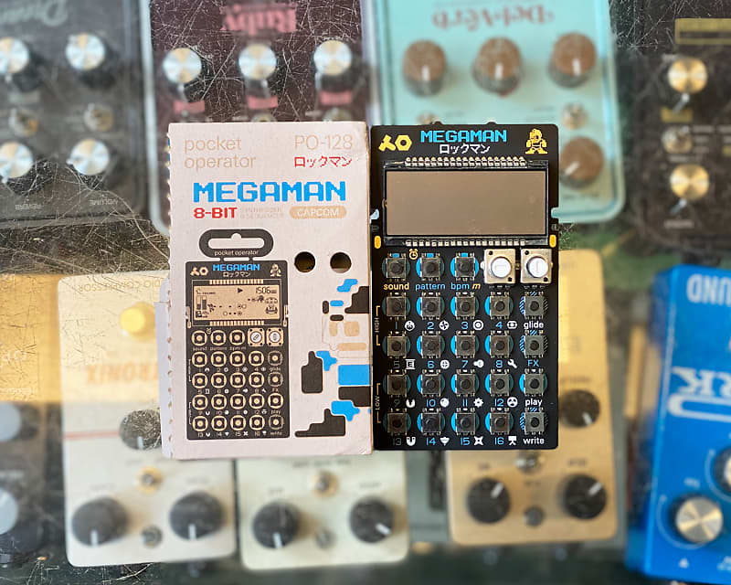 Teenage Engineering PO-128 Pocket Operator Mega Man | Reverb