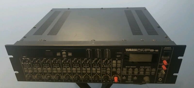 Rare Yamaha DMP9-16 Digital Mixing Processor Midi Audio Mixer Rackmount 9 16