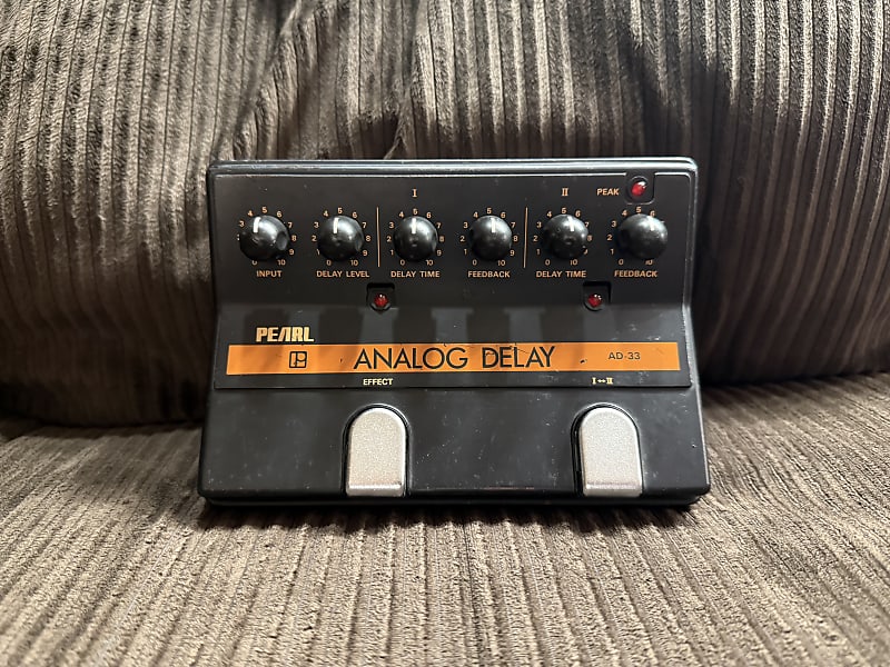 Pearl AD-33 Analog Delay Vintage Pedal (Made In Japan) | Reverb