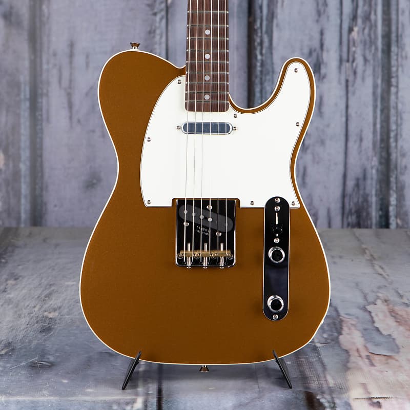 Fender JV Modified '60s Custom Telecaster, Firemist Gold image 1