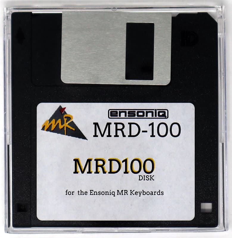 Ensoniq MR & ZR Series MRD100 Floppy Disk for MR61 MR76 ZR76 Reverb