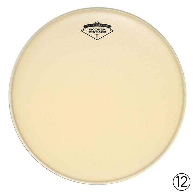 Aquarian MODII12 Modern Vintage II 12'' Tom Coated 7/7 Reverb