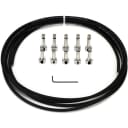 Lava Cable Piston Series Solder-Free Pedalboard Cable Kit, Black