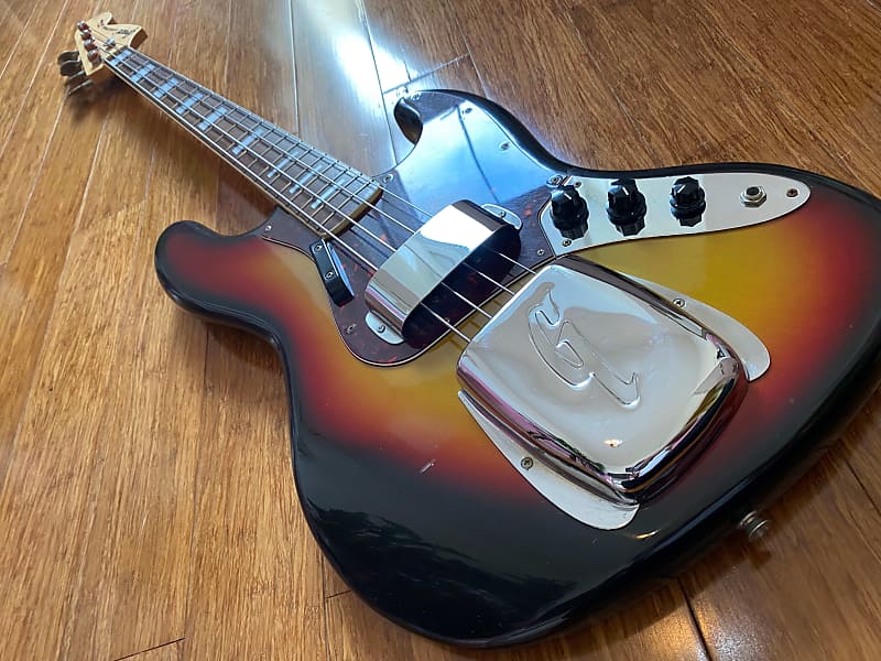 Greco Vintage Japanese FujiGen Built Jazz Bass 1976 Three