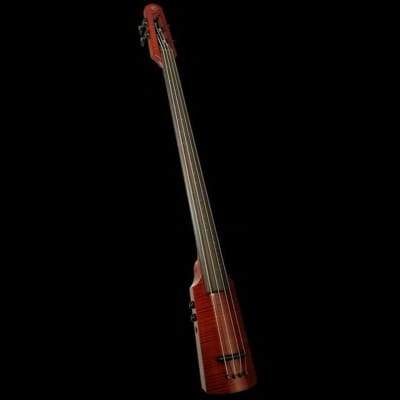 NS Design WAV4c OMNI Bass (E-G) - Amberburst - Coform Fingerboard WAV4c-OB-(E-G)-AB image 4