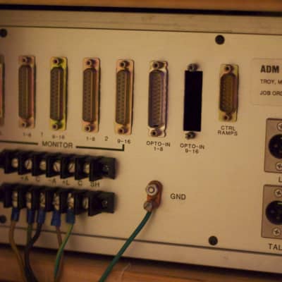 *Rare Vintage ADM 12 Channel Recording Console/Side Car/Mixing Desk (api, quad eight, langevin,neve) image 16