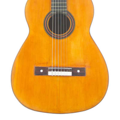 Domingo Esteso 1922 rare guitar with amazing old world sound quality + certificate - check video! image 2