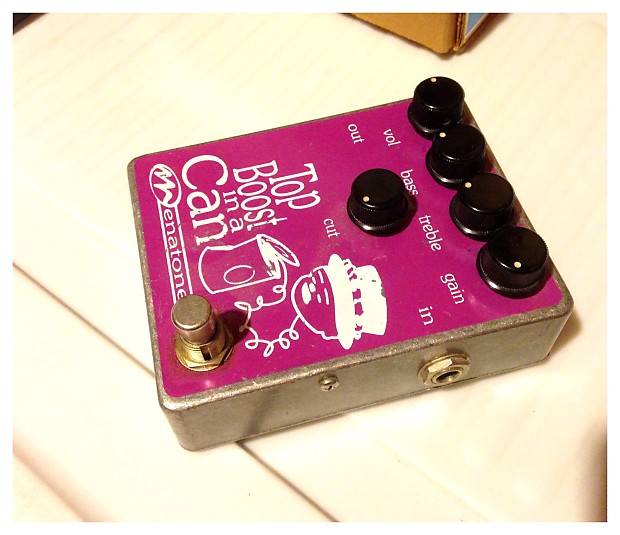 【年中無休】 Menatone Top 5-knob early tones, AC30 (Vox can a in Boost ギター
