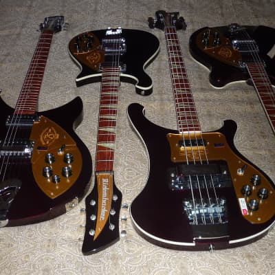 *Collector Alert*  2007 Rickenbacker Limited Edition 75th Anniversary  4003, 660, 360, and 330 image 2