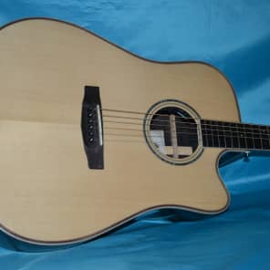 Cort AS-M5 Acoustic Electric, Solid Spruce and Rosewood, Fishman Ellipse Blend Matrix, Case Included image 2