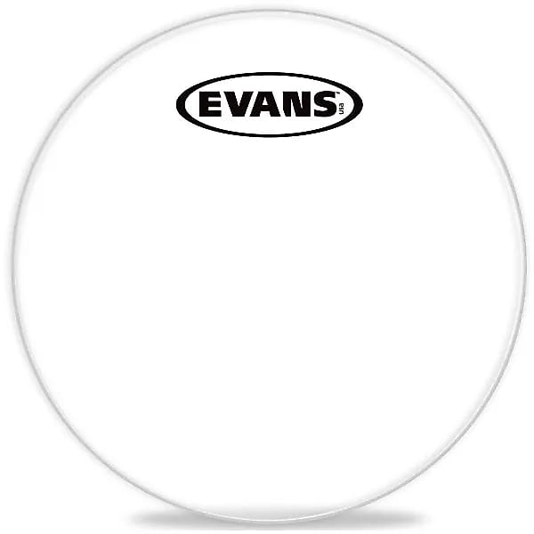 Evans TT14CC Corps Clear Marching Tenor Drum Head - 14" image 1