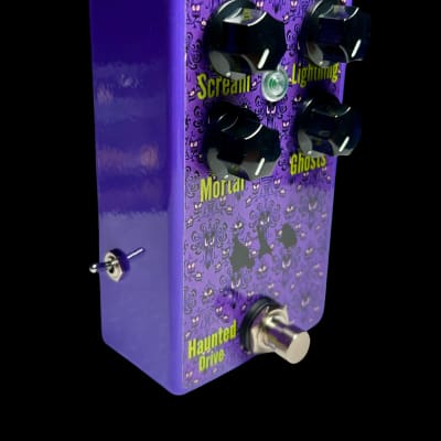 Clone Precision Drive Nano Attack Overdrive Boost with channel switching 2022 Purple image 2