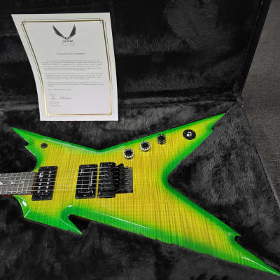 Dean 2023 USA Razorback Dime Slime Green - BRAND NEW - IN | Reverb