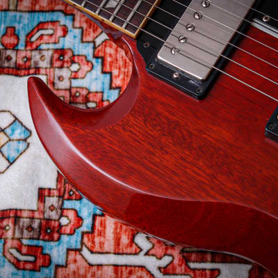 GIBSON USA Custom Shop '61 Les Paul SG VOS Standard Reissue " Faded Cherry + Rosewood" (2006) image 8