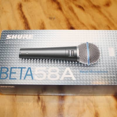 Shure Super Cardioid Dynamic Vocal Microphone Beta 58A image 1