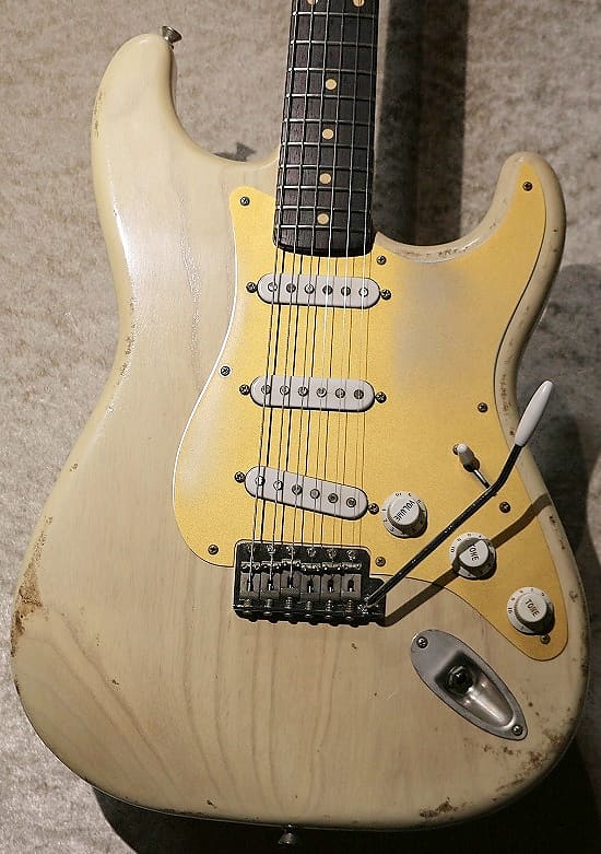 RebelRelic 59S-Series Custom　美品 Rebel Relic 59S-Series Custom Transparent Blonde Heavy Aged