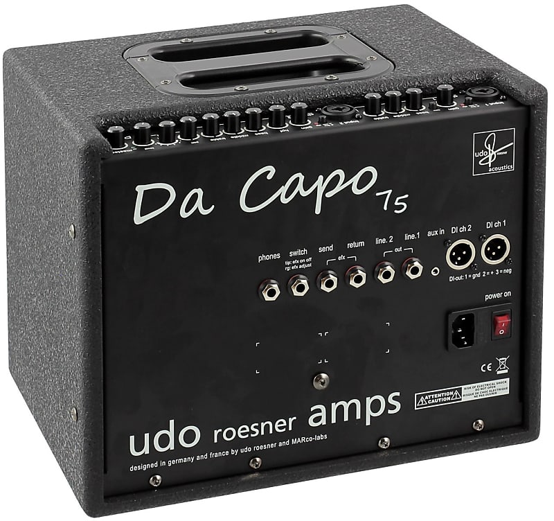 Udo Roesner Da Capo 75 Acoustic Guitar Amplifier