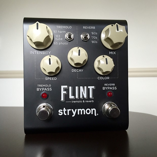 Strymon Flint & Tap Favorite Switch 2014 Black Reverb