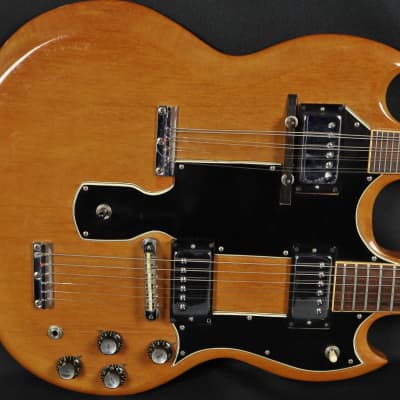 Gibson EMS-1235 Custom Double Neck Electric Guitar Mandolin w/ OHSC - Rare image 7
